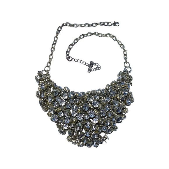 Gemstone Statement Vintage Necklace - Picture 1 of 1